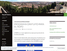 Tablet Screenshot of elpedrico.wordpress.com