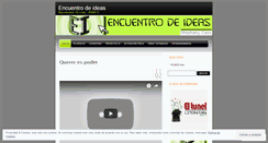 Desktop Screenshot of encuentrodeideas.wordpress.com