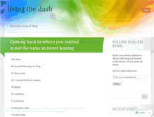 Tablet Screenshot of brendatravels.wordpress.com