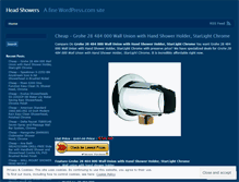 Tablet Screenshot of headshowers09.wordpress.com