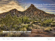 Tablet Screenshot of marketingevolution.wordpress.com