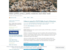 Tablet Screenshot of idahowonk.wordpress.com
