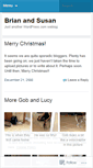 Mobile Screenshot of brianandsusan.wordpress.com