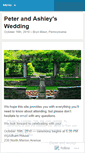 Mobile Screenshot of peterandashley.wordpress.com