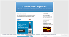 Desktop Screenshot of latexclub.wordpress.com