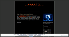 Desktop Screenshot of gobbets.wordpress.com