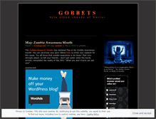 Tablet Screenshot of gobbets.wordpress.com