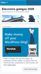 Mobile Screenshot of eleccions2009.wordpress.com