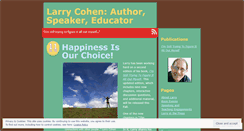 Desktop Screenshot of larryhcohen.wordpress.com