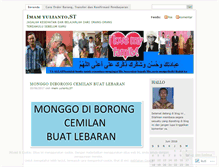 Tablet Screenshot of imamyulianto.wordpress.com