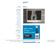 Tablet Screenshot of elmaf.wordpress.com