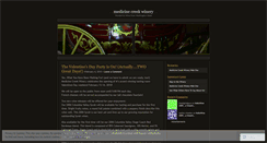 Desktop Screenshot of medicinecreekwine.wordpress.com