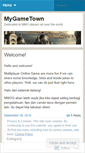Mobile Screenshot of mygametown.wordpress.com