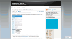 Desktop Screenshot of callist77.wordpress.com