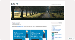 Desktop Screenshot of deltafm1.wordpress.com