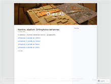 Tablet Screenshot of ouezab.wordpress.com