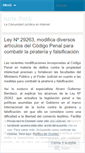 Mobile Screenshot of iurisperu.wordpress.com