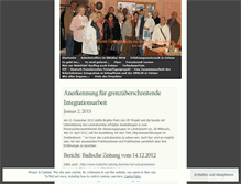 Tablet Screenshot of freiwilligenprojekt.wordpress.com