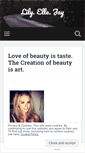Mobile Screenshot of lilyellejay.wordpress.com