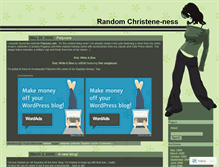 Tablet Screenshot of christenes.wordpress.com