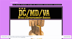 Desktop Screenshot of dmvawards.wordpress.com