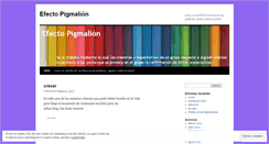 Desktop Screenshot of efectopigmalion.wordpress.com