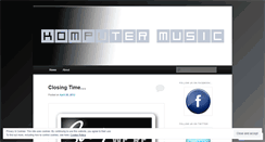 Desktop Screenshot of komputermusic.wordpress.com