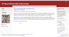 Desktop Screenshot of meerkatmania.wordpress.com