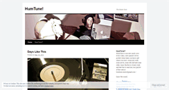 Desktop Screenshot of humtune.wordpress.com