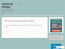 Tablet Screenshot of crisisdepareja.wordpress.com