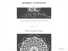 Tablet Screenshot of morbidsymptoms.wordpress.com