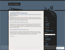 Tablet Screenshot of fanfictionideas.wordpress.com