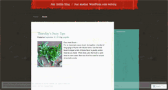Desktop Screenshot of justgrillin.wordpress.com