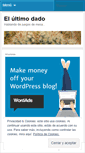 Mobile Screenshot of elultimodado.wordpress.com