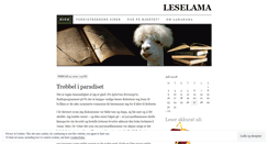 Desktop Screenshot of leselama.wordpress.com
