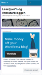 Mobile Screenshot of lesetjuern.wordpress.com