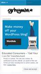 Mobile Screenshot of grhymin.wordpress.com