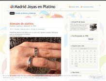 Tablet Screenshot of madridjoyas.wordpress.com
