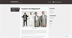 Desktop Screenshot of amafrayedknot.wordpress.com