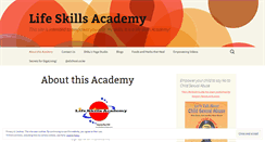 Desktop Screenshot of lifeskillshub.wordpress.com