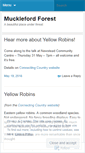 Mobile Screenshot of mucklefordforest.wordpress.com