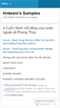 Mobile Screenshot of hnteamsample.wordpress.com