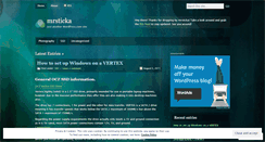 Desktop Screenshot of mrsticka.wordpress.com