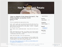 Tablet Screenshot of hotpotatocoldpotato.wordpress.com