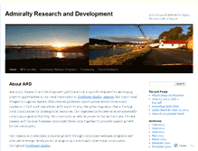 Tablet Screenshot of admiraltyrd.wordpress.com