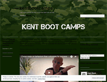 Tablet Screenshot of kentbootcamps.wordpress.com