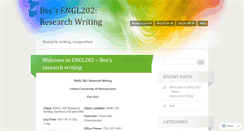 Desktop Screenshot of beengl202.wordpress.com