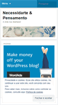 Mobile Screenshot of necessidarte.wordpress.com