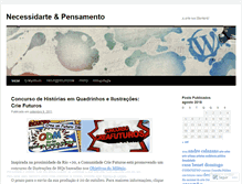 Tablet Screenshot of necessidarte.wordpress.com