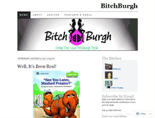 Tablet Screenshot of bitchburgh.wordpress.com